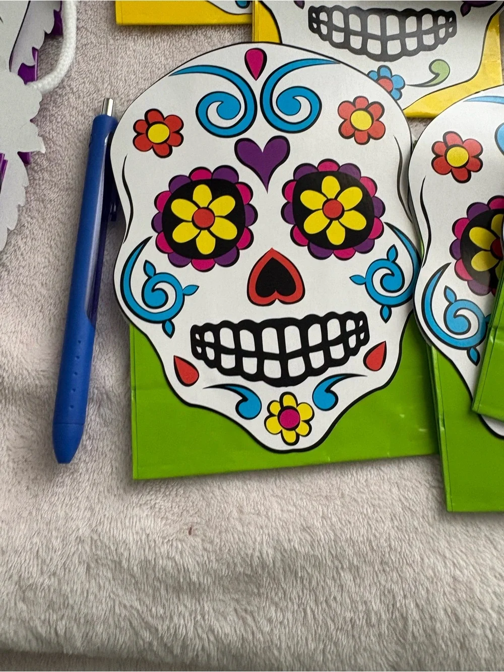 Lot of Dia de Los Muertos Gift Bags